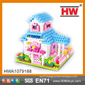 Educational Kids Self- Assembling Happy House Blocks Series Toy